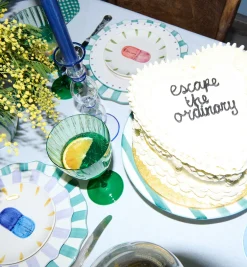 Anti Hangover Pill Dessert Plate