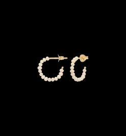 Baby Pearl Hoop Earrings