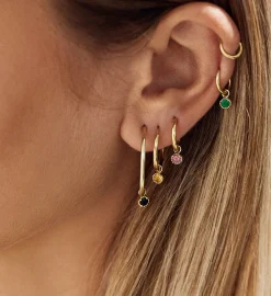 Birthstone Earring Charm 14K
