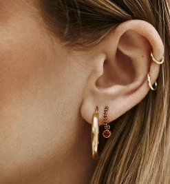 Birthstone Earring Charm 14K