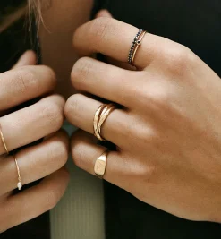 Birthstone Multi Ring 14K