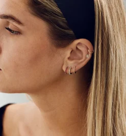 Birthstone Ring Earring 14K