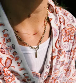 Blood Coral Necklace 14K