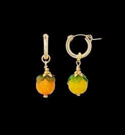 Brinker + Eliza Fruit Salad Orange/Yellow Earrings