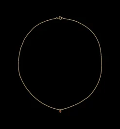 Burning Heart Necklace 14K