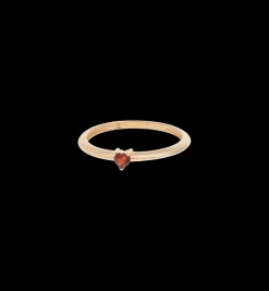 Burning Heart Ring 14K