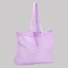Canvas A+N Purple Tote Bag