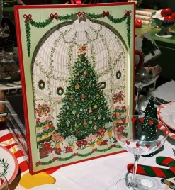 Caspari Advent Calendar Christmas At The Gar
