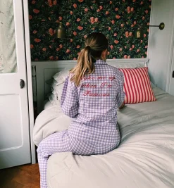 Chill Pill Gingham Pyjama