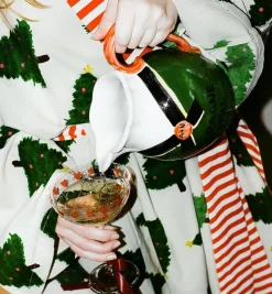 Christmas Forest Long Kimono