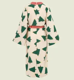 Christmas Forest Long Kimono