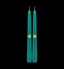 Christmas Star Candle Set of 2