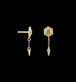 Coronal Rain Piercing Front 14K