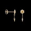 Coronal Rain Stud Earring 14K