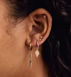 Curiosity Earring Charm 14K