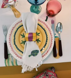 Cutlery Set 12 Pieces - Bordeaux Multicolour Set