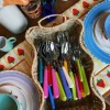 Cutlery Set 12 Pieces - Pastel Multicolour