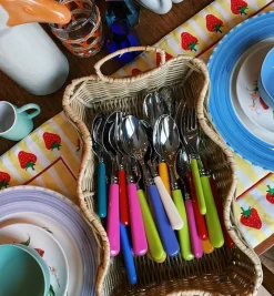 Cutlery Set 12 Pieces - Pastel Multicolour