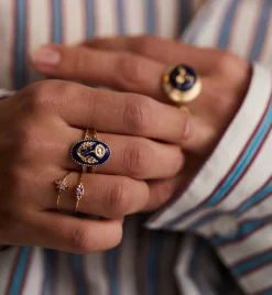 Dark Meadow Ring 14K