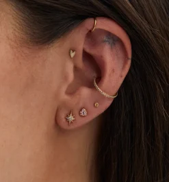 Distant Lover Piercing Front 14K