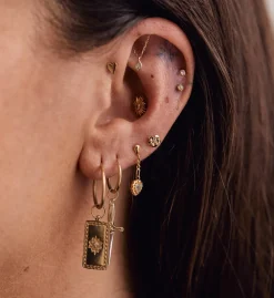 Distant Lover Piercing Front 14K