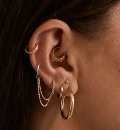Enigma Daith Piercing 14K