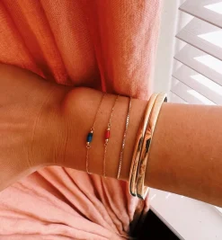 Flat Hinge Bangle 14K