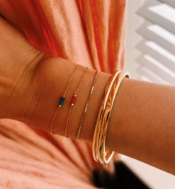 Flat Hinge Bangle 14K