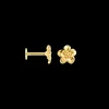 Flower Boy Piercing Front 14K