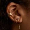 Forget Me Not Ear Cuff 10K