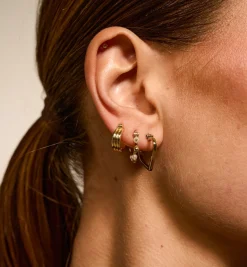 Funky Love Small Hoop Earrings