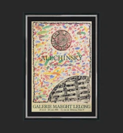 G&C Alechinsky Colour Framed Artwork
