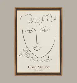G&C Henri Matisse Framed Artwork