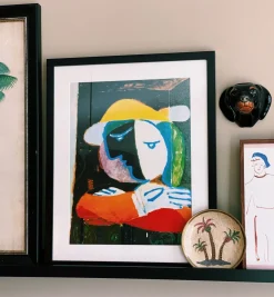 G&C Picasso Women On Balcony Framed Artwork