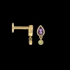 Grapevine Piercing Front 14K