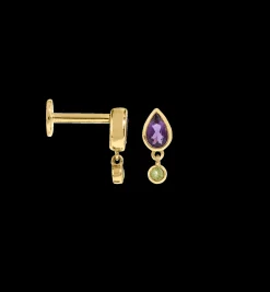 Grapevine Piercing Front 14K