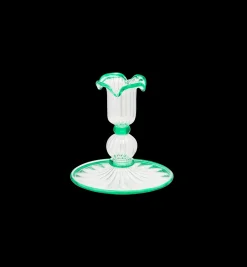 Green Jane Candle Holder