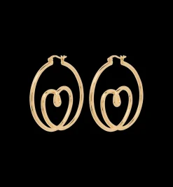 Head Over Heels Hoop Earrings