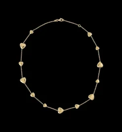 Hearts Necklace 14K