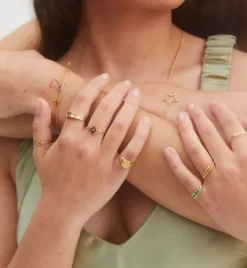 Honeysuckle Ring 14K