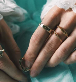 Honeysuckle Ring 14K