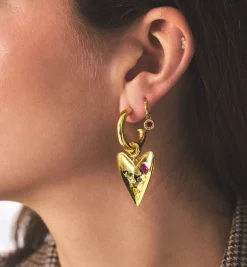 Karma Hoop Earrings
