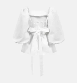 Laagam Cecile White Top