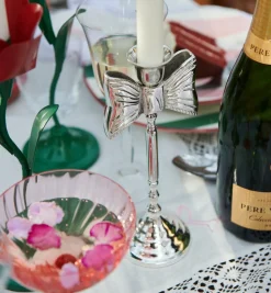 Lady Bow Candle Holder