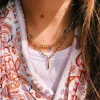 Lapis Necklace 14K