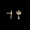 Love Bird Piercing Front 14K