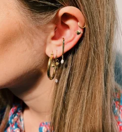 Love Story Hoop Earrings