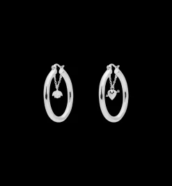 Love Story Hoop Earrings