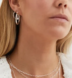 Love Story Hoop Earrings