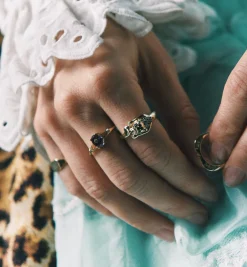 Lucky Fortune Star Ring 14K